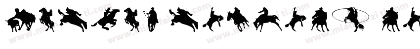 Cowboy Western Regular字体转换